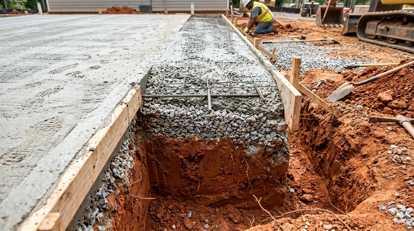 Why Acworth's Red Clay Soil Matters for Concrete Projects
