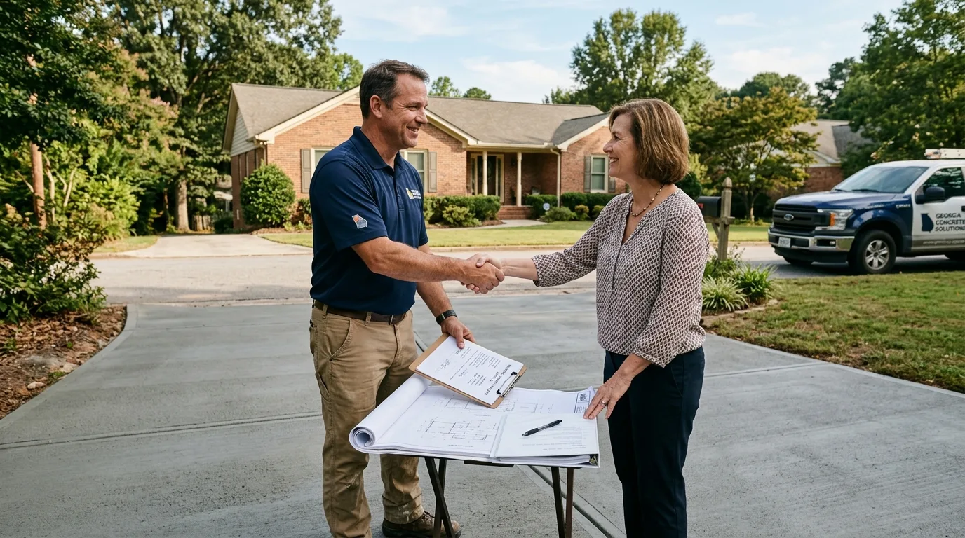 Stamped Concrete vs. Pavers: Best Choice for Acworth Patios